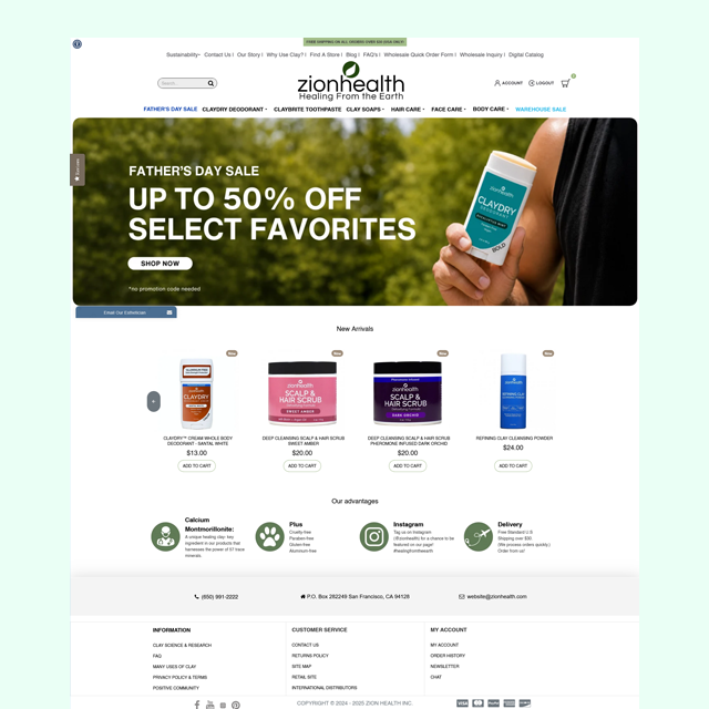 Shop Natural Deodorants